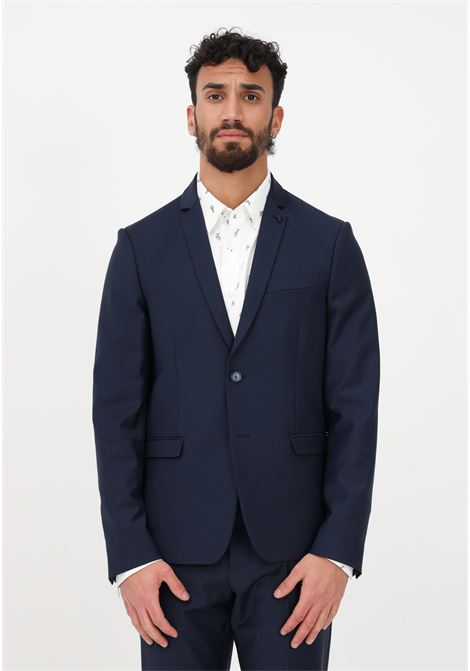 Elegant blue jacket for men PATRIZIA PEPE | 5SA652/A1WKC166